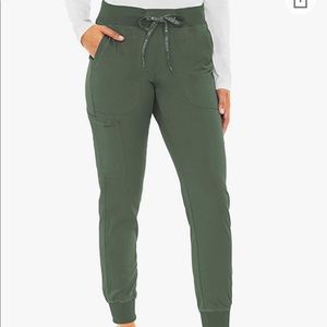 Olive Med Couture jogger scrubs